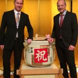 Společné foto s místopředseda Poslanecké sněmovny PČR Petrem Gazdíkem na jednání OECD Global Parliamentary Network v Tokiu